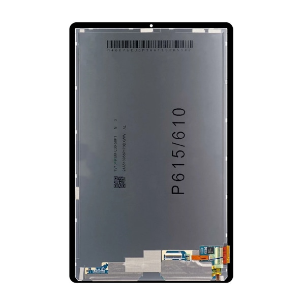 Samsung Galaxy Tab S6 Lite Skärm med LCD Display Original - Svart Svart