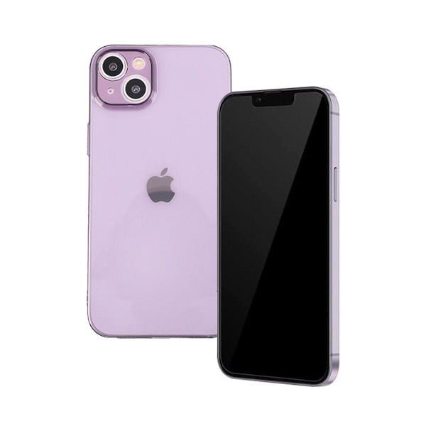 iPhone 14 Plus Mobilskal Ultratunt TPU - Lila Lila