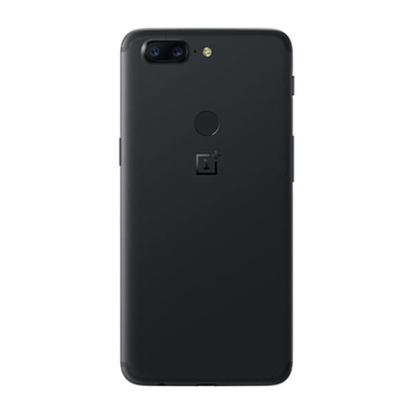 Begagnad OnePlus 5T 64GB Midnight Black - Mycket bra skick musta