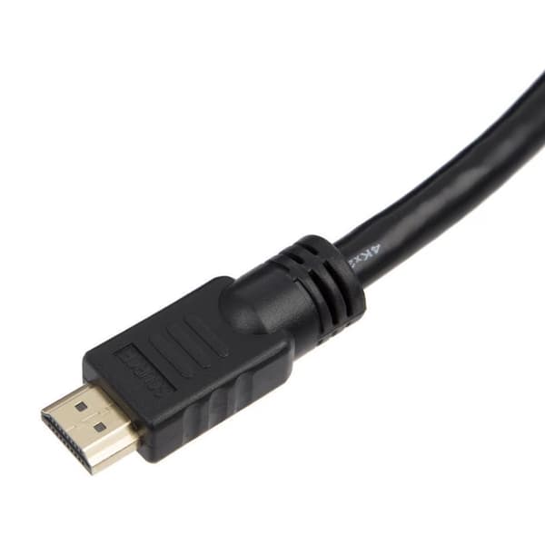 iiglo HDMI-kabel 15 m, Svart - Nyskick sort