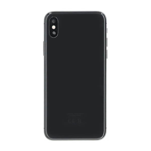 iPhone X Baksida med Komplett Ram OEM - Svart Svart