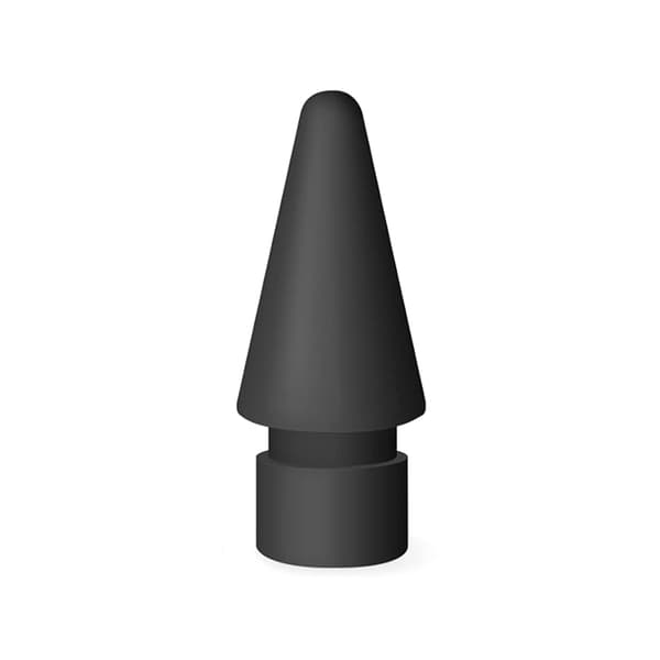 Apple Pencil 1/2 - 5 svarta toppar - Uppgraderade Black