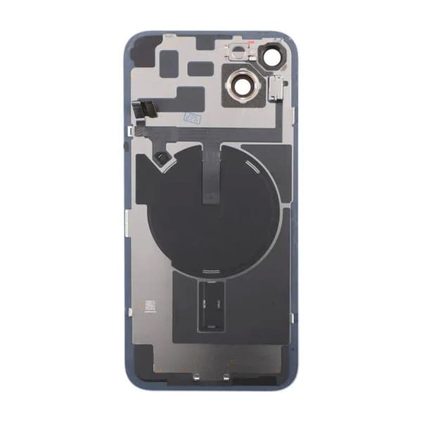iPhone 14 Plus Baksida Glas Komplett - Blå Blue