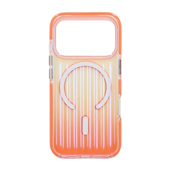 Mobilskal Korrugerad MagSafe för iPhone 17 Pro - Orange Orange