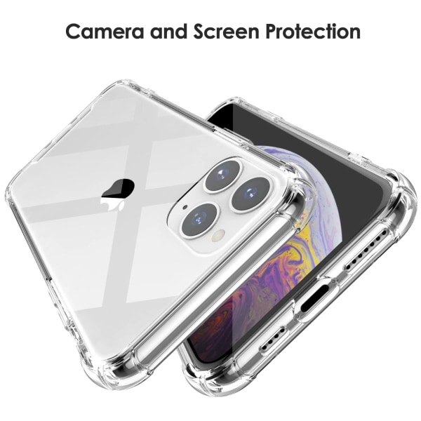 Stöttåligt Mobilskal iPhone 11 - Transparent Transparent