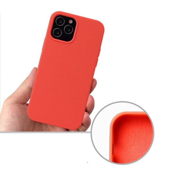 Mobilskal Silikon iPhone 13 Mini - Röd Röd