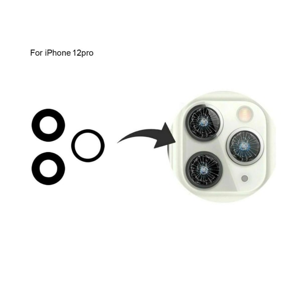 iPhone 12 Pro Kameraglas (3-pack)