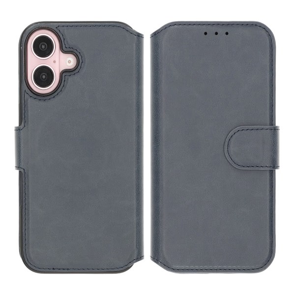 iPhone 16 Plånboksfodral Rvelon - Blå Blå