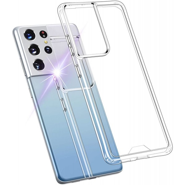 Stöttåligt Skal Samsung Galaxy S21 Ultra - Transparent Transparent