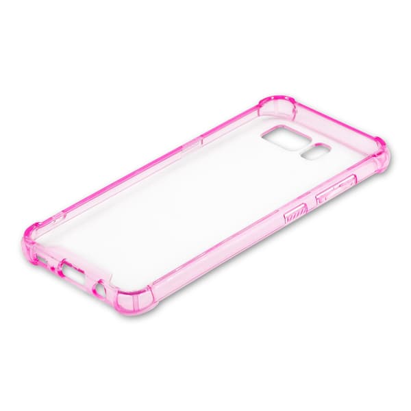 Stöttåligt Mobilskal Samsung Galaxy S8 Plus - Rosa Pink