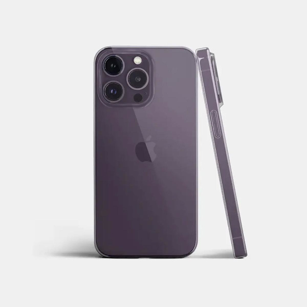 iPhone 14 Pro Mobilskal Ultratunt TPU - Lila Lila