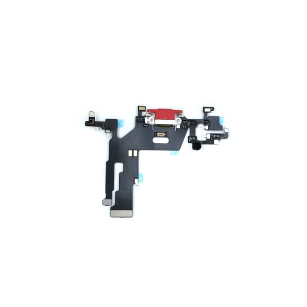 iPhone 11 Laddkontakt Flexkabel - Röd Röd
