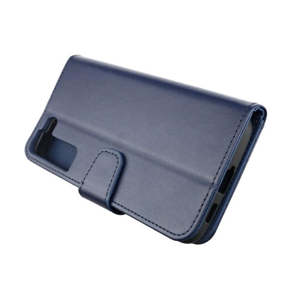 Samsung S22 Plus Plånboksfodral Extra Kortfack Rvelon - Blå Marine blue