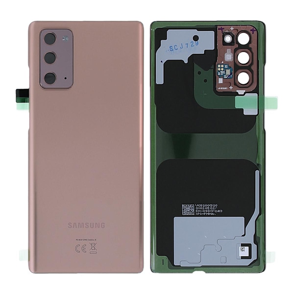 Samsung Galaxy Note 20 Baksida Original - Brons Brons
