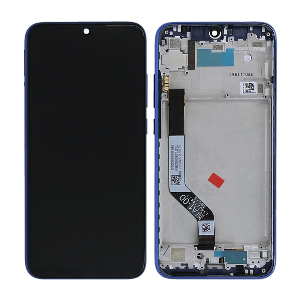 Xiaomi Redmi Note 7 Skärm med LCD Display Original - Blå Blå