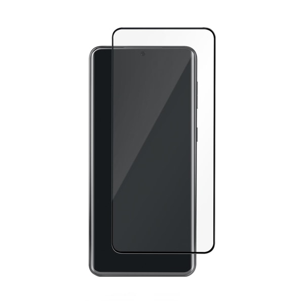 Skärmskydd Samsung Xcover 6 Pro - 3D Härdat Glas - Svart Black