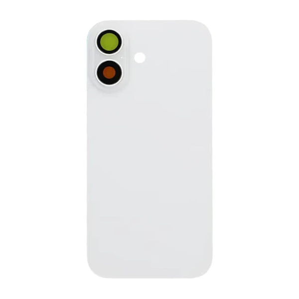 Baksida Glas med smådelar för iPhone 17 - Vit White