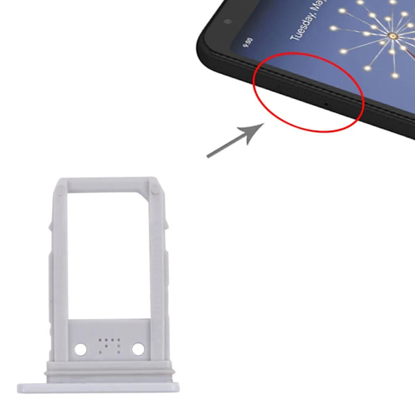 Google Pixel 3A Simkortshållare - Vit Vit