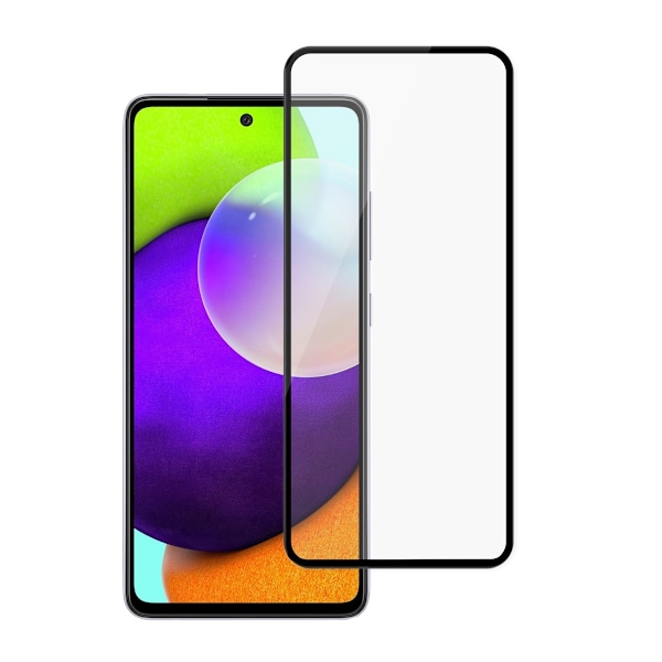 Skärmskydd Samsung A52 - 3D Härdat Glas Svart (miljö) Black