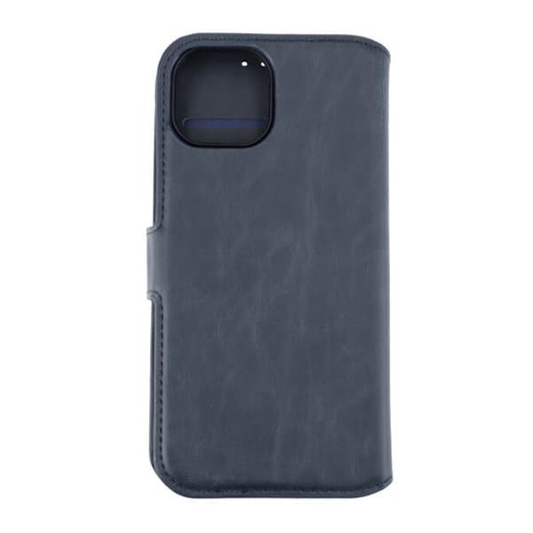 iPhone 15 Plånboksfodral Magnet Rvelon - Blå Marinblå