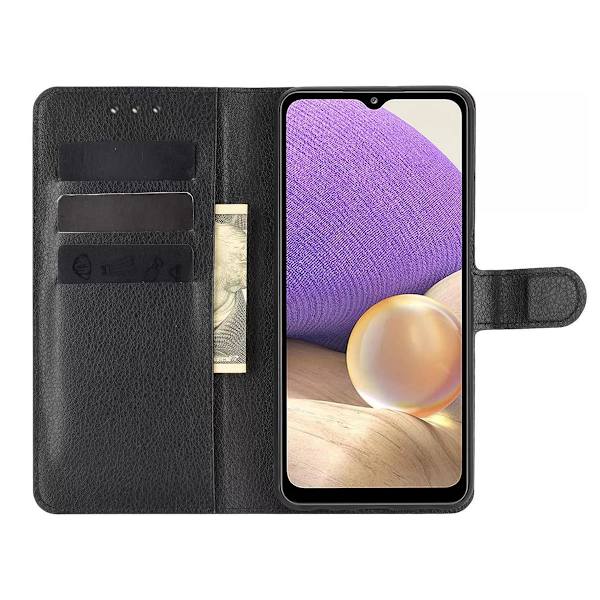 Samsung Galaxy A33 5G Plånboksfodral med Stativ - Svart Svart
