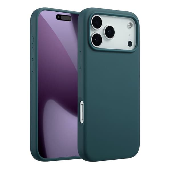 Rvelon Mobilskal Silikon MagSafe för iPhone 17 Pro - Grön Grön