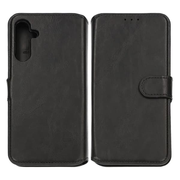 Samsung Galaxy A15 Plånboksfodral Magnet Rvelon - Svart Black