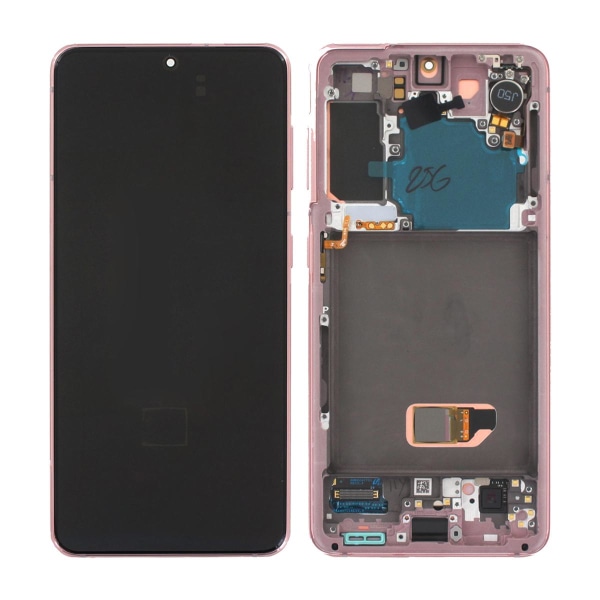 Samsung Galaxy S21 5G LCD Skärm med LCD Display - Rosa Old pink