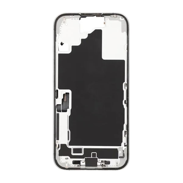 Mittenram med smådelar för iPhone 16 - Vit OEM Vit
