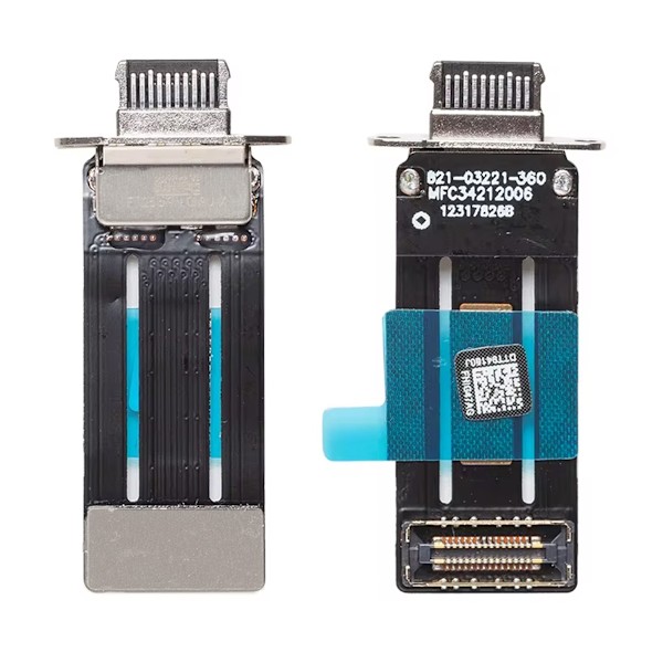IPad mini 6 Laddningsflexkabel Vit Vit