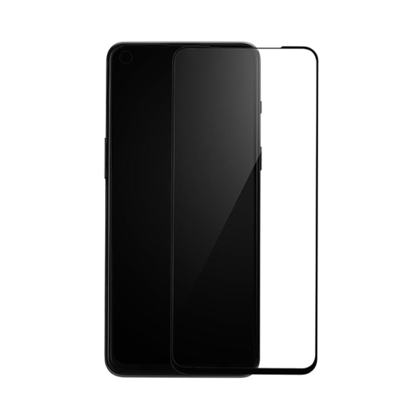 Skärmskydd OnePlus Nord 2T - 3D Härdat Glas - Svart (miljö) Black