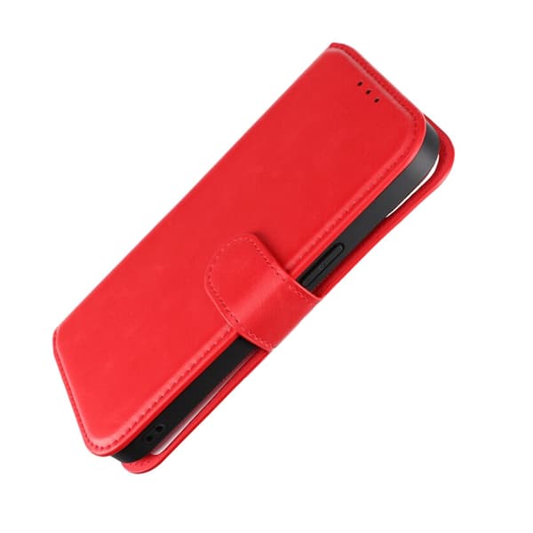 iPhone 15 Plånboksfodral Magnet Rvelon - Röd Red
