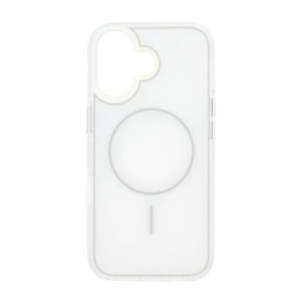 Mobilskal TPU Bumper med Magsafe för iPhone 17 - Vit White