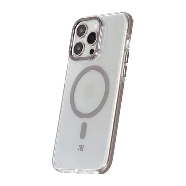 iPhone 15 Pro Rvelon Mobilskal Magnet Förstärkt - Grå grå