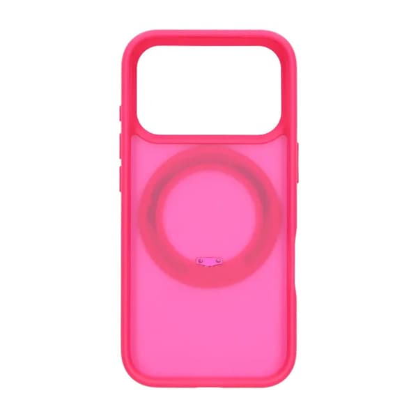 Mobilskal Roterande Magnet Stativ för iPhone 17 Pro - Röd Röd