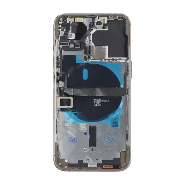 iPhone 13 Pro Baksida med Komplett Ram OEM - Guld Gold