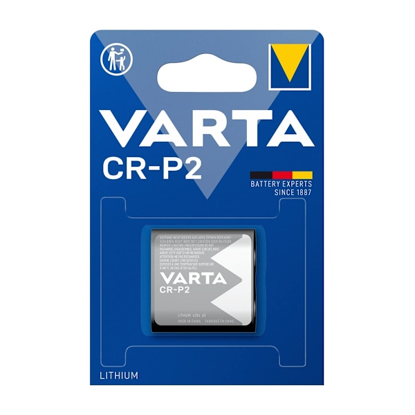 Varta CR-P2 Litium Batteri 6V 1-pack