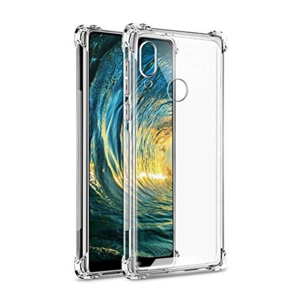 Stöttåligt Mobilskal Huawei Nova 3 - Transparent Transparent