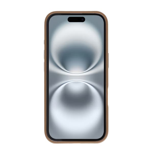 iPhone 16 Rvelon Skal Roterande Magnet Stativ - Brons brun