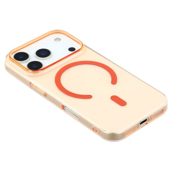 Ultratunt Mobilskal med Kameraskydd för iPhone 17 Pro - Orange Orange