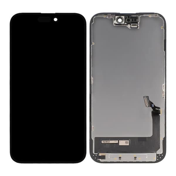 iPhone 15 Skärm Display Soft OLED Svart