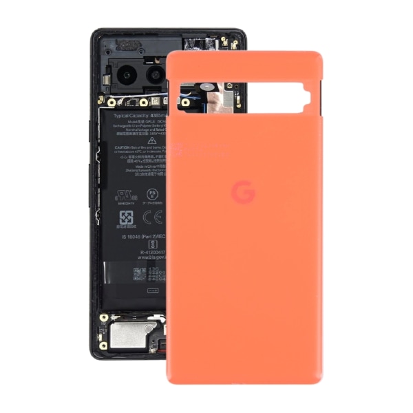 Google Pixel 7A Baksida - Orange Orange