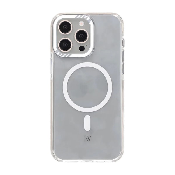 iPhone 15 Pro Rvelon Mobilskal Magnet Förstärkt - Vit White