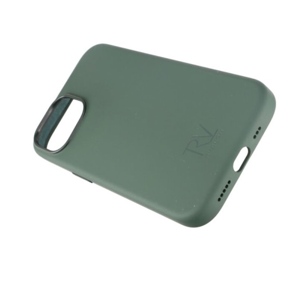 iPhone 15 Silikonskal Rvelon MagSafe - Grön Grön