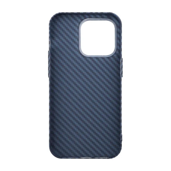 Kolfiber Skal iPhone 14 Pro - Blå Blue