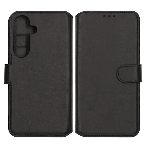 Samsung Galaxy S25 Plus Plånboksfodral Magent Rvelon - Svart Svart