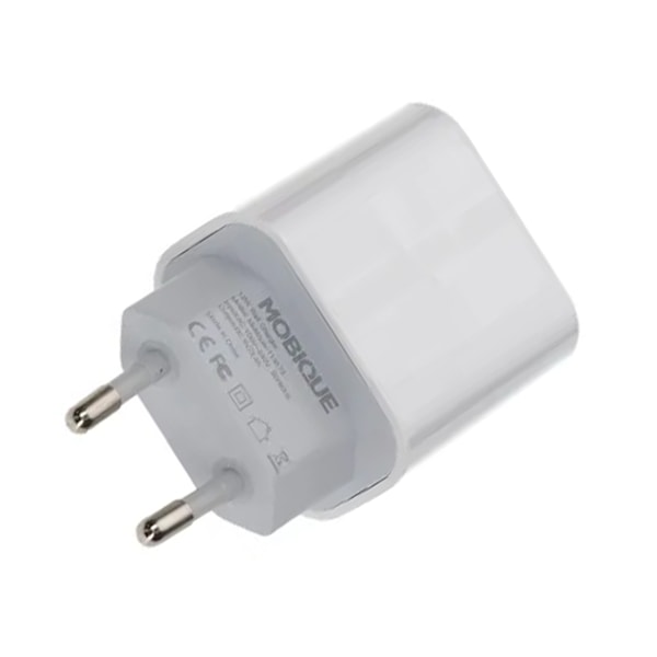 USB A Laddare 10W - Vit Vit