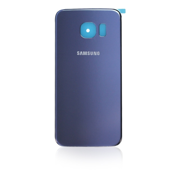 Samsung Galaxy S6 Edge Baksida - Blå Mörkblå
