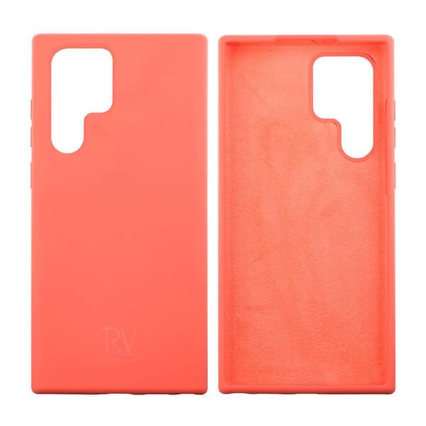 Samsung Galaxy S22 Ultra Silikonskal Rvelon - Rosa Rosa