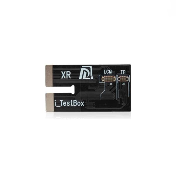 iPhone XR LCD Skärm kabel för iTestBox DL S200/S300 Black